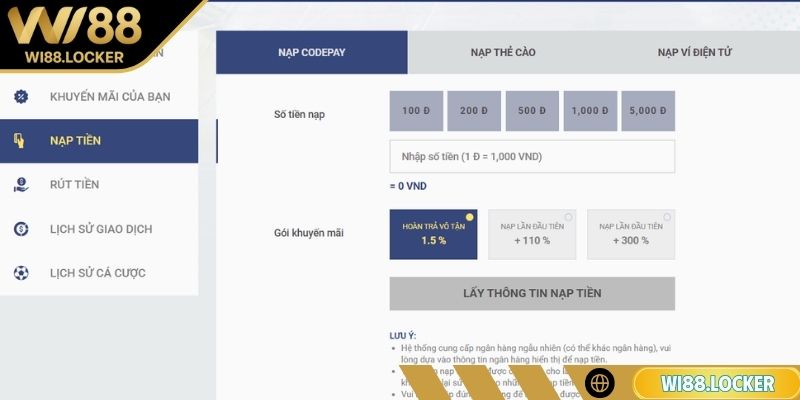 Kiểm tra đúng dữ liệu tài khoản đã nhập