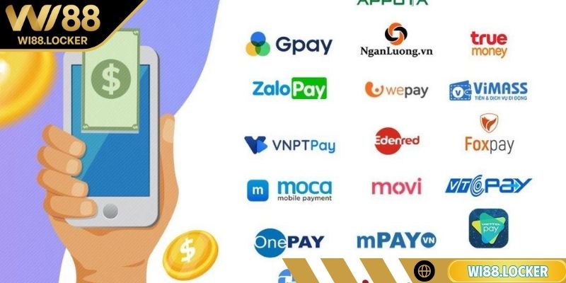 Rút tiền WI88 qua ví điện tử thời đại công nghệ số