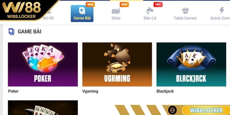 Giới thiệu về sức hấp dẫn của game bài WI88